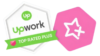 Upwork Top Rated Plus CRM consulting agency